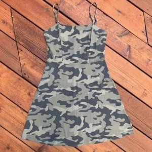 NWOT EXPRESS Camo Dress
